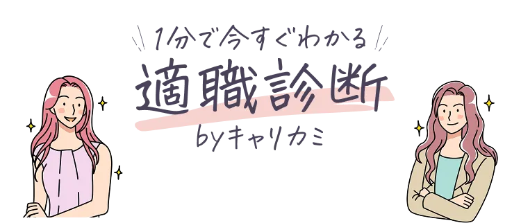 1分で今すぐわかる 適職診断 byキャリカミ
